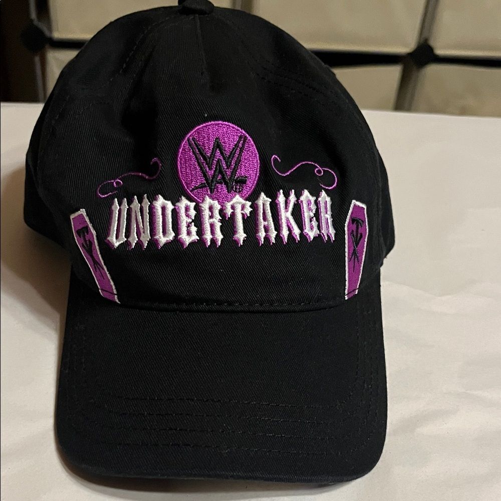 WWE Undertaker Black and Purple Hat NWOT